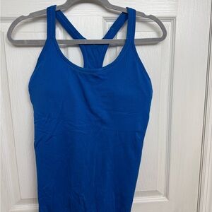 CRZ YOGA Vibrant Blue Activewear Top